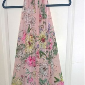 Women's H&M Pink Floral Flowy Dress